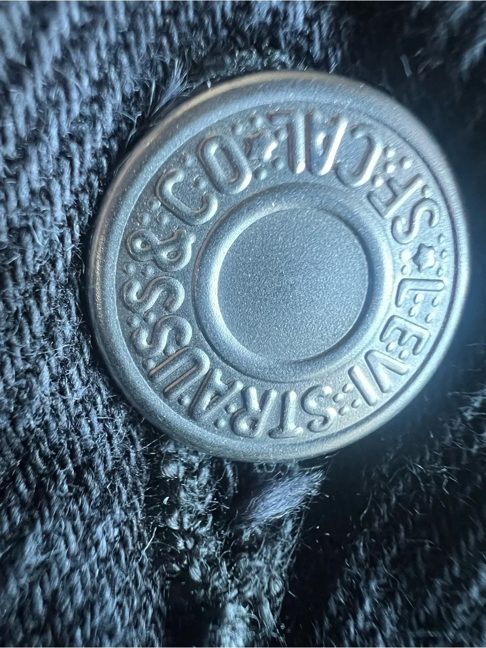 Levi’s 501 Original Fit Men’s Black Jeans Button Fly W32 L32 100% Cotton